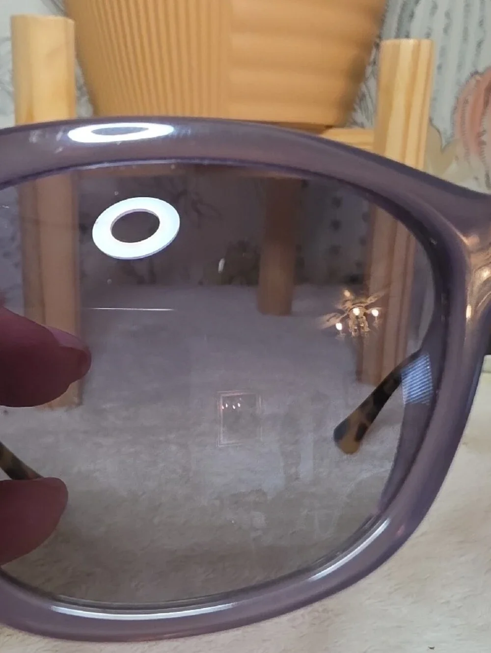 Ralph Lauren Lavender-Purple Oversized Women's Sunglasses